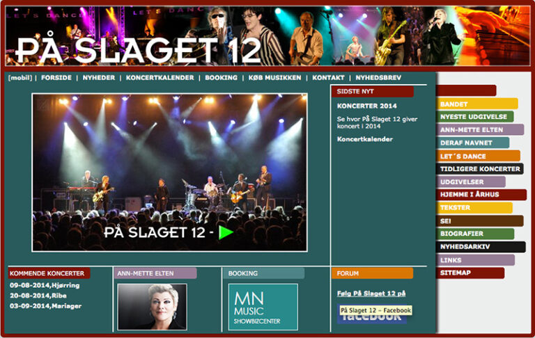 PS 12 - gammel hjemmeside fra ca 2008